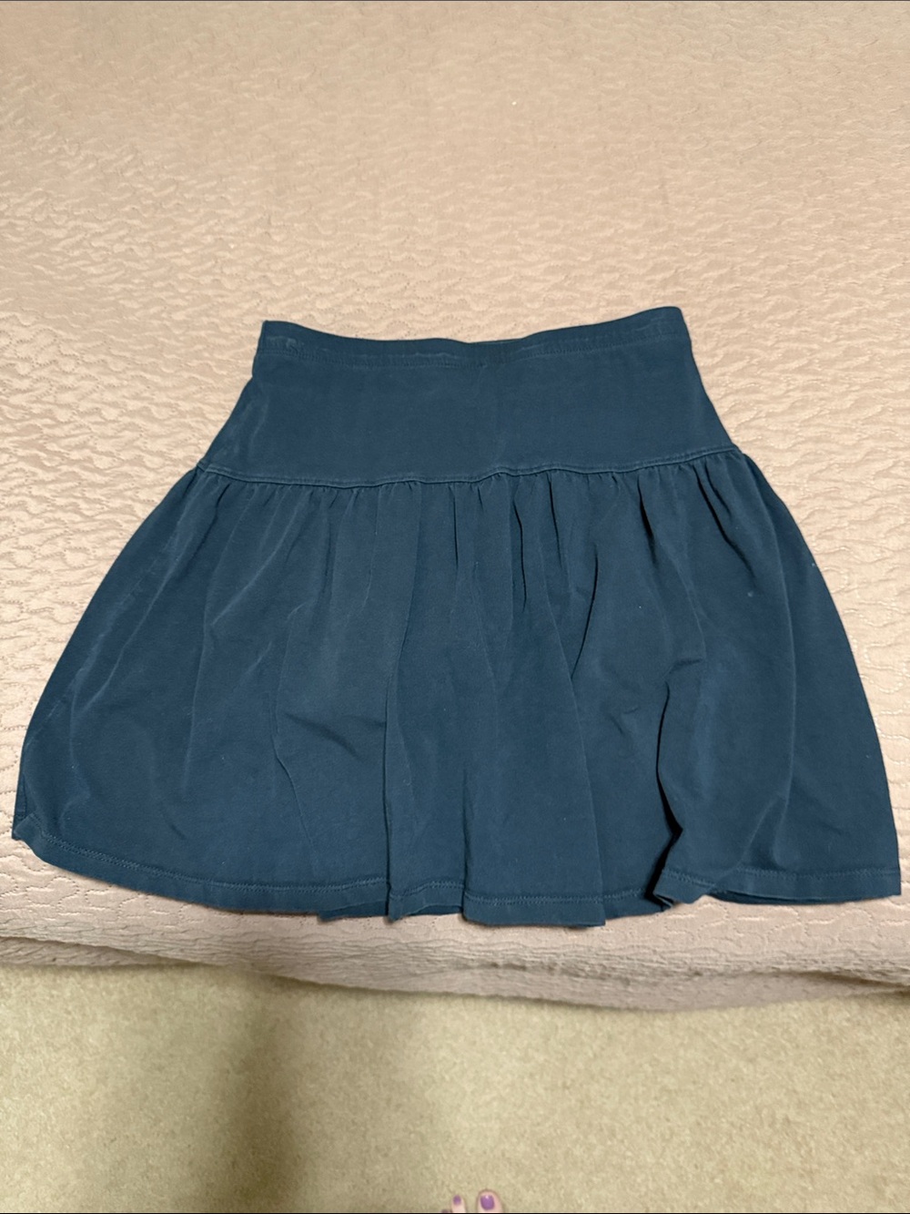 Lands' End Black Skirt